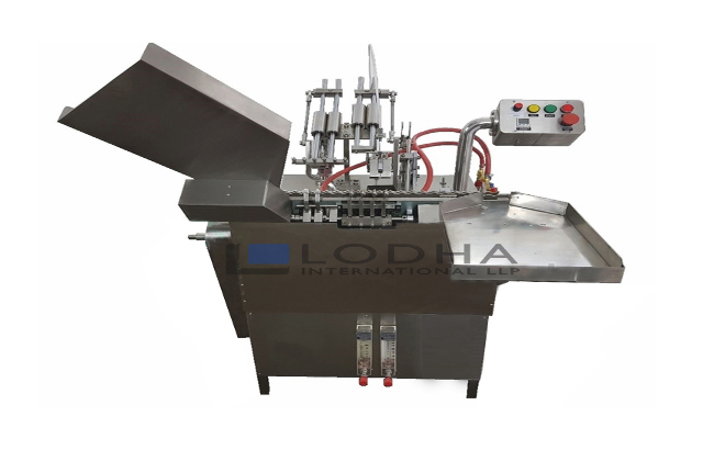 Cosmetic Ampoule Filling and Sealing Machine