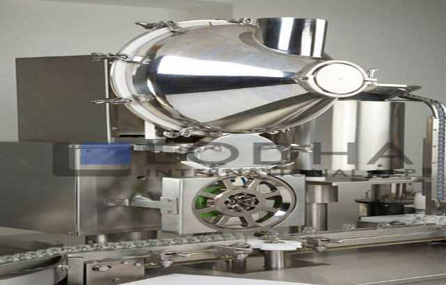 Injectable Powder Filling Machine with Rubber Stoppering